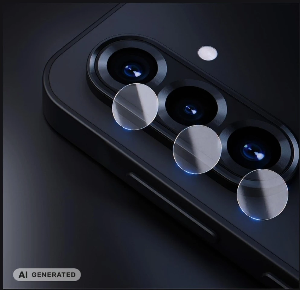 Hibridinis stiklas fotoaparato objektyvui 3mk Lens Protection, skirtas Samsung Galaxy A36 5G