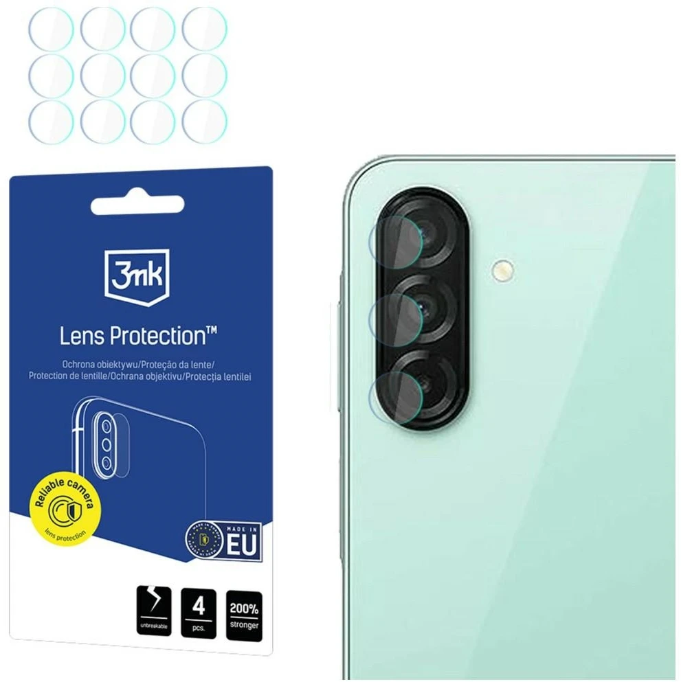 Apsauga objektyvinei kamerai 3MK objektyvo apsaugai „Samsung Galaxy A27 5G 4vnt.“.