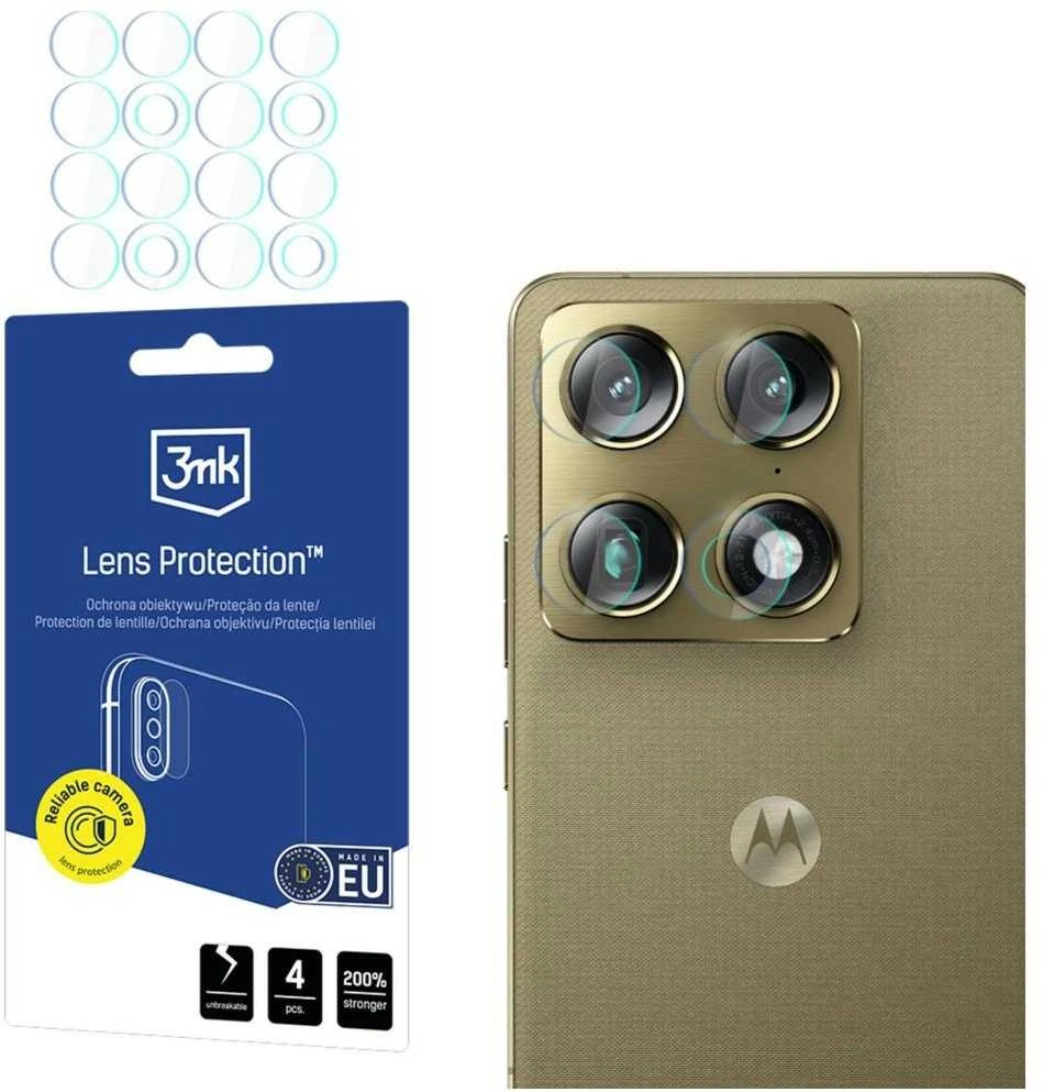 3Mk apsauginis hibridinis stiklas 3mk kameros objektyvui, skirtas „Motorola Signature“ objektyvui