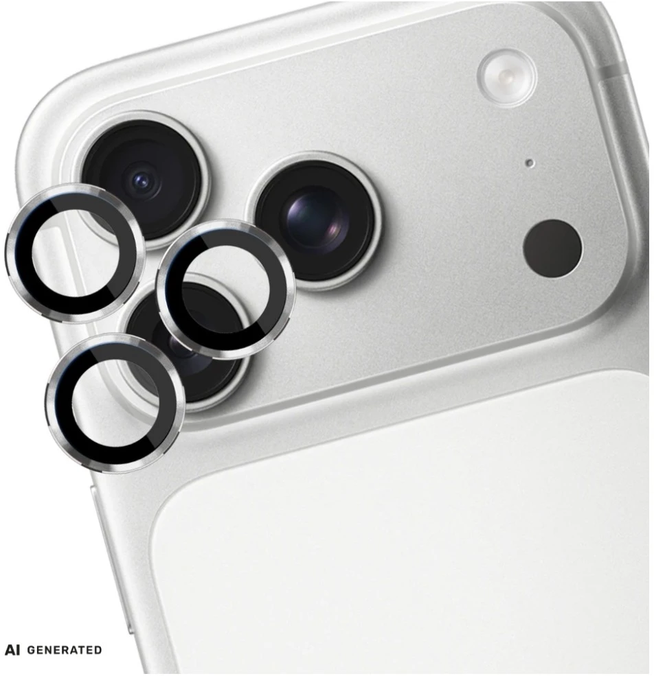 Apsauginis stikliukas kamerai 3mk Lens Pro Apple iPhone 18 Pro/18 Pro Max sidabrinis