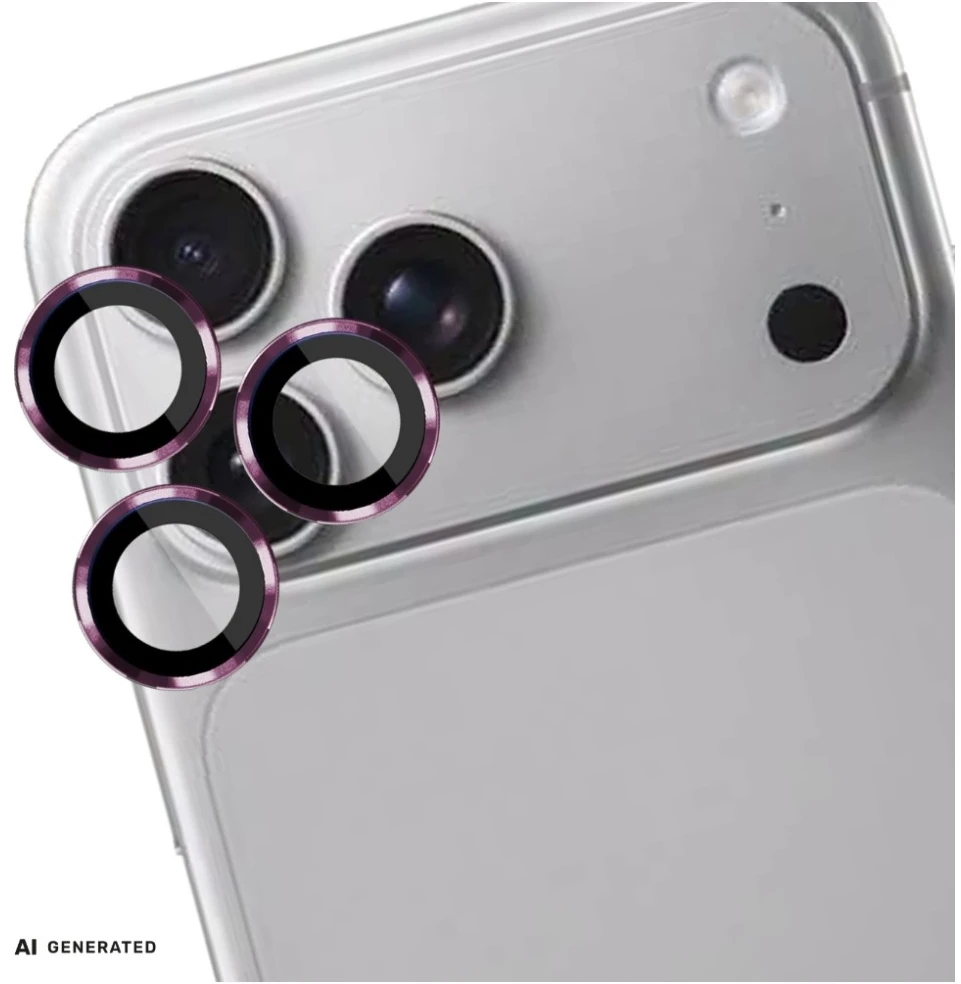 Apsauginis stikliukas kamerai 3mk Lens Pro Apple iPhone 18 Pro/18 Pro Max vyšninis