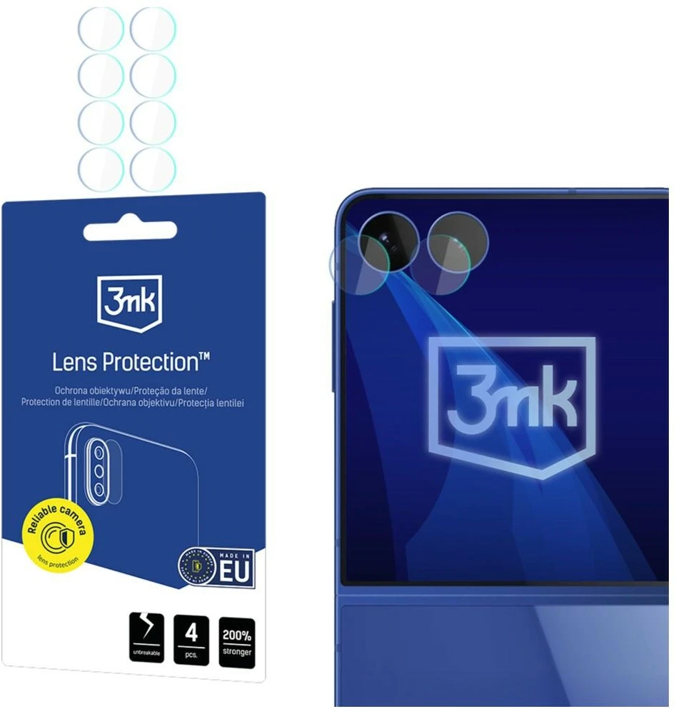 Camera lens protection 3MK Lens Protection for Samsung Galaxy Z Flip 8 4 pcs.