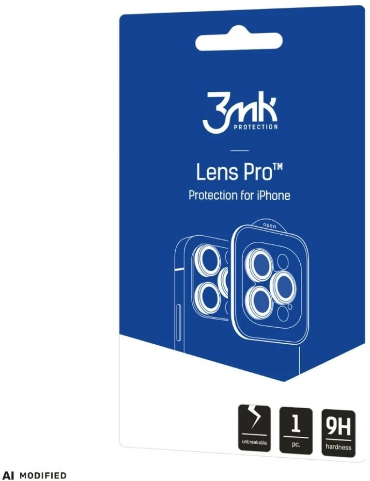 Ochrona na objektyvas aparatu 3MK Lens Protection Pro do Apple iPhone 18 Pro /18 Pro Max rainbow