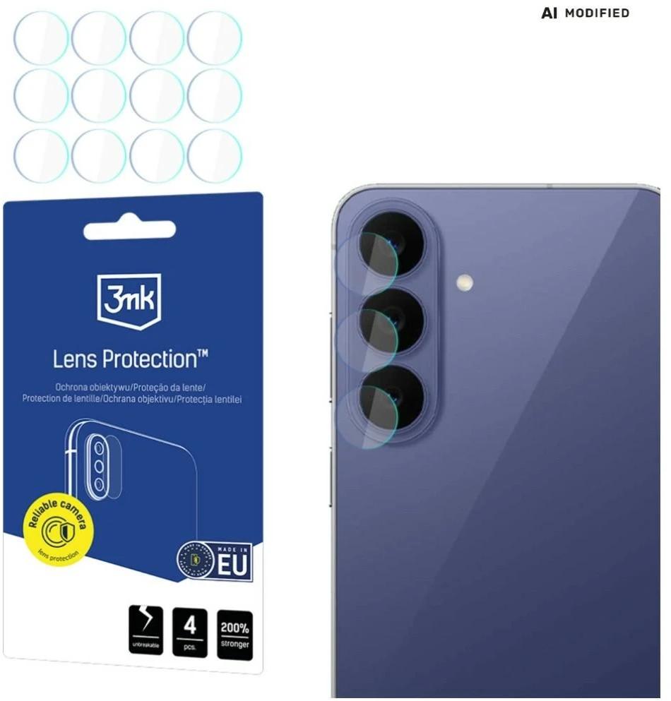 Ochrona na objektyvas aparatu 3MK Lens Protection do Samsung Galaxy S26 FE