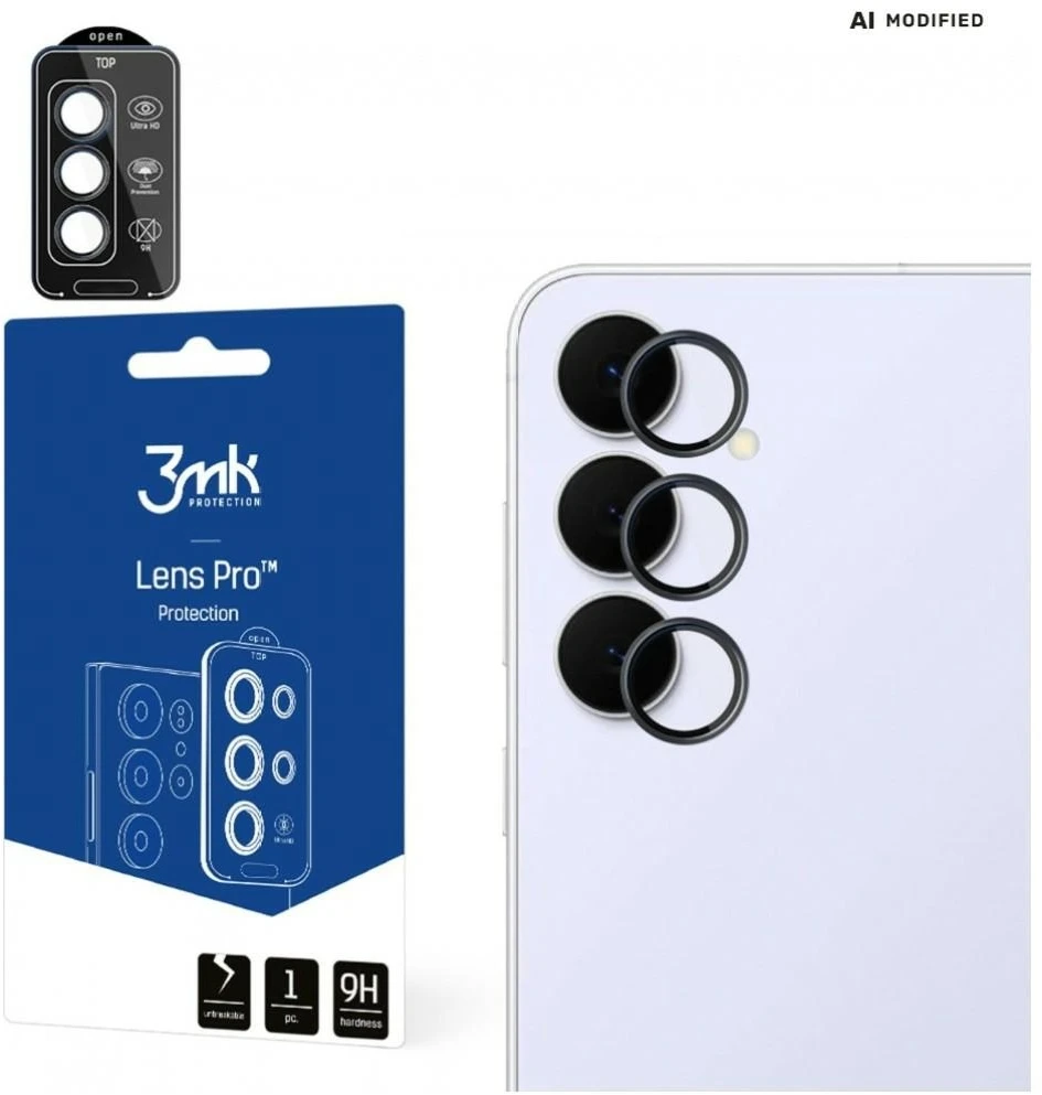 3mk objektyvo apsauga „Pro Juodas“ „Samsung Galaxy S25 FE“