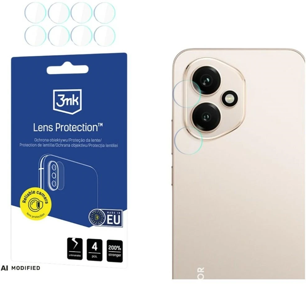 3Mk Protection 3mk Lens Protection hibridinis stiklas Honor 400 fotoaparato objektyvui