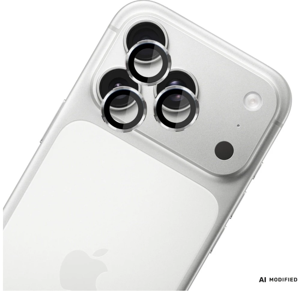 Apsauginis stikliukas kamerai 3mk Lens Pro Apple iPhone 18 Pro/18 Pro Max sidabrinis