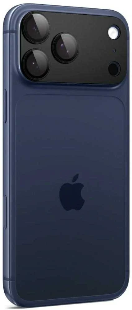 Spigen Glass tR EZ Fit Optik Pro XL 1 Pack, juodas - iPhone 17 Pro