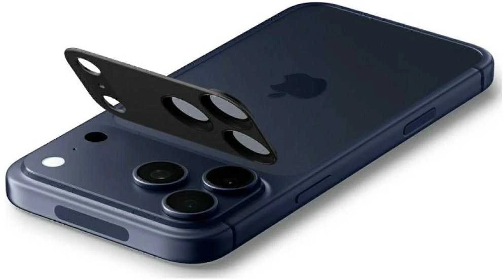 Spigen Glass tR EZ Fit Optik Pro XL 1 Pack, juodas - iPhone 17 Pro Max