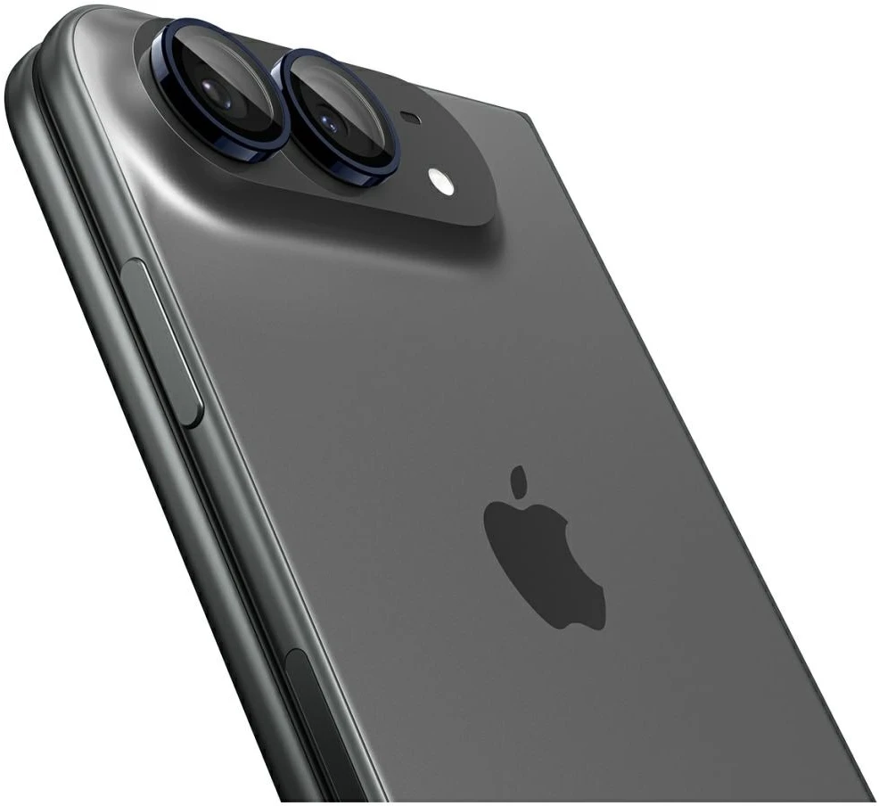 KAMEROS APSAUGA Spigen OPTIK PRO GLAS.TR EZ FIT CAMERA PROTECTOR 2-PACK IPHONE DUO NIGHT SKY