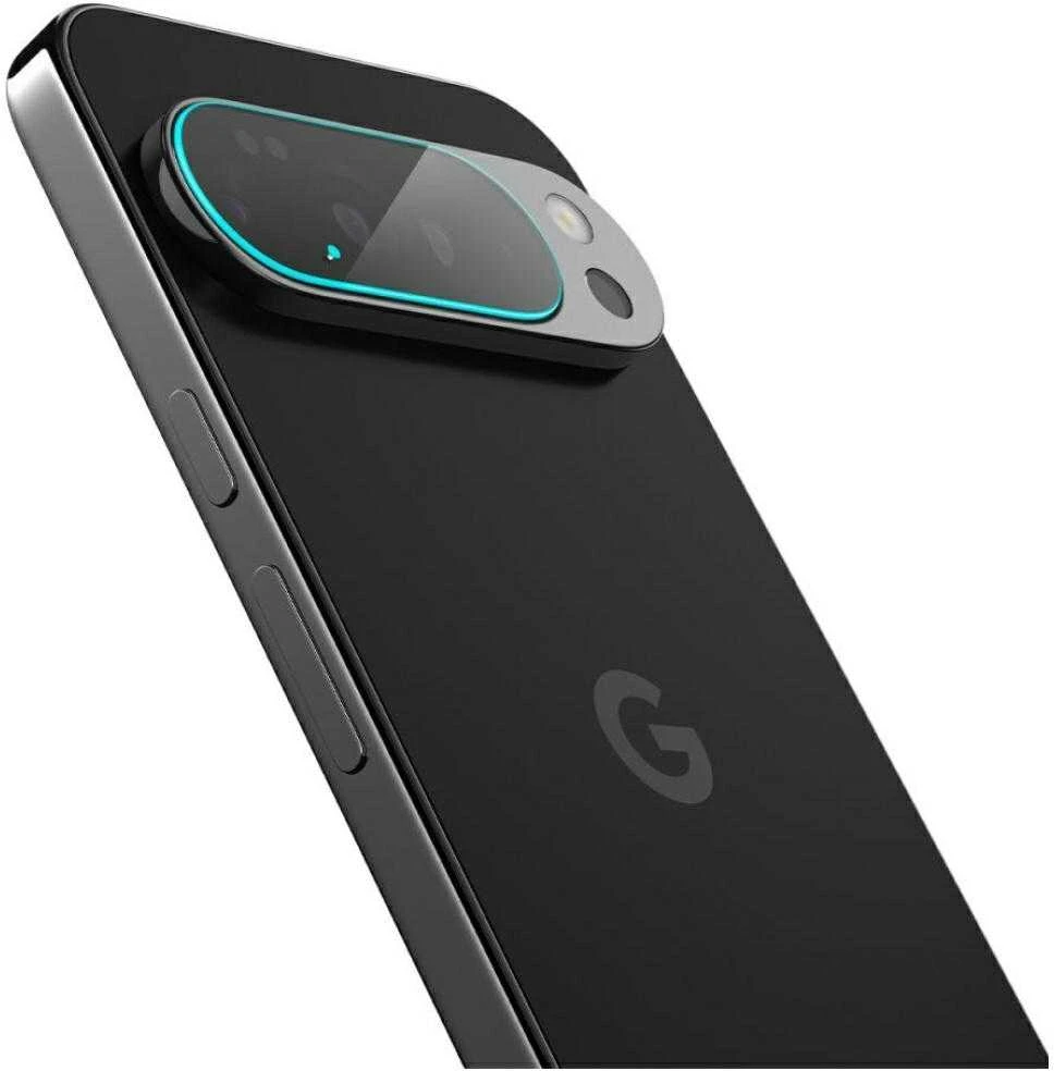 „SPIGEN OPTIK GLAS.TR“ KAMEROS APSAUGINIAI DĖKLAI, 2 VNT., „GOOGLE PIXEL 10 PRO XL“, SKAIDRŪS