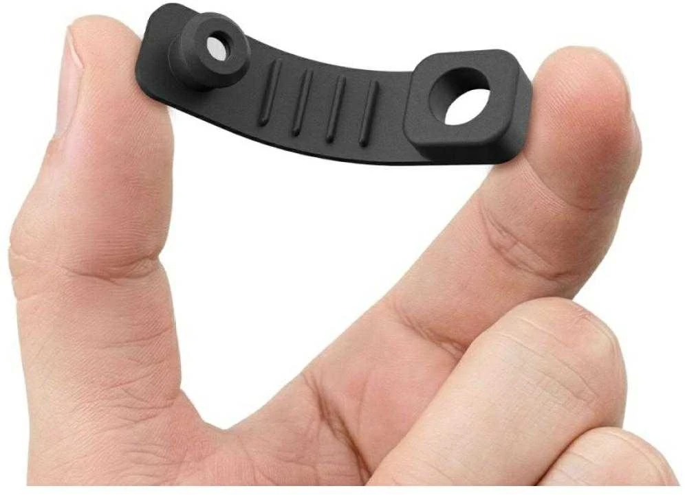 Spigen Magnetinis kabelių laikiklis, juodas