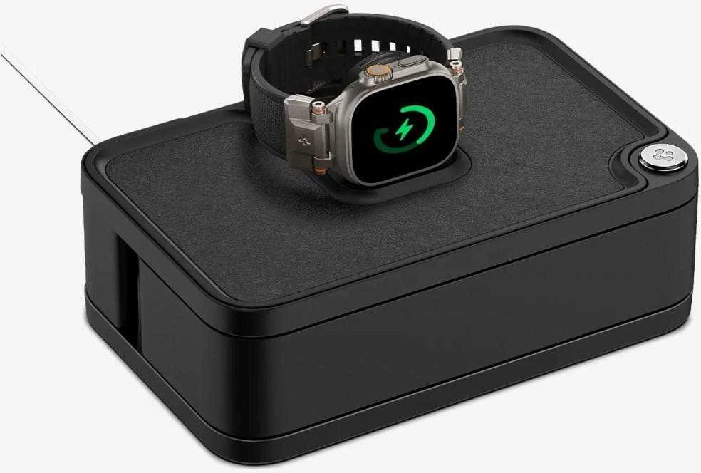Dėklas Spigen Apple Watch & Band & ETC Organizer S340, juodas