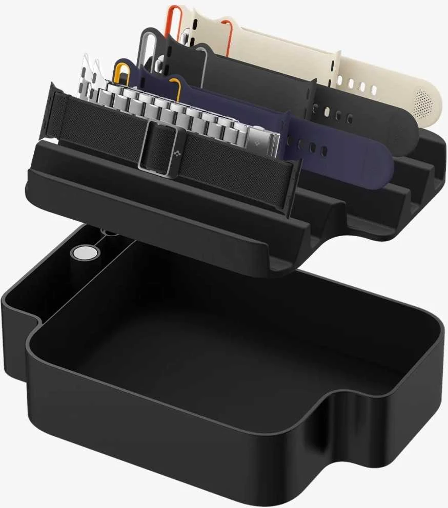 Dėklas Spigen Apple Watch & Band & ETC Organizer S340, juodas