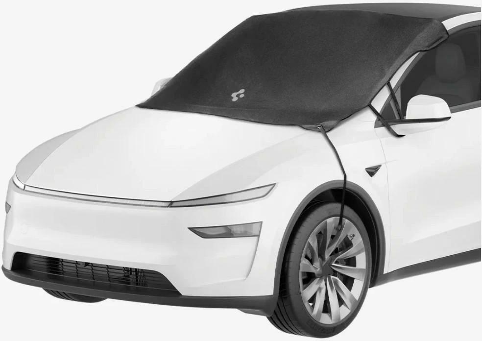 Spigen Tesla Front Windshield Cover, juodas – Tesla Model 3/3 (2024)/Y/Y(Juniper)