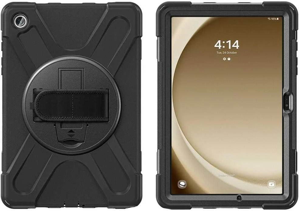 „4Smarts Rugged Case Grip“, skirtas „Samsung Galaxy Tab A9+“
