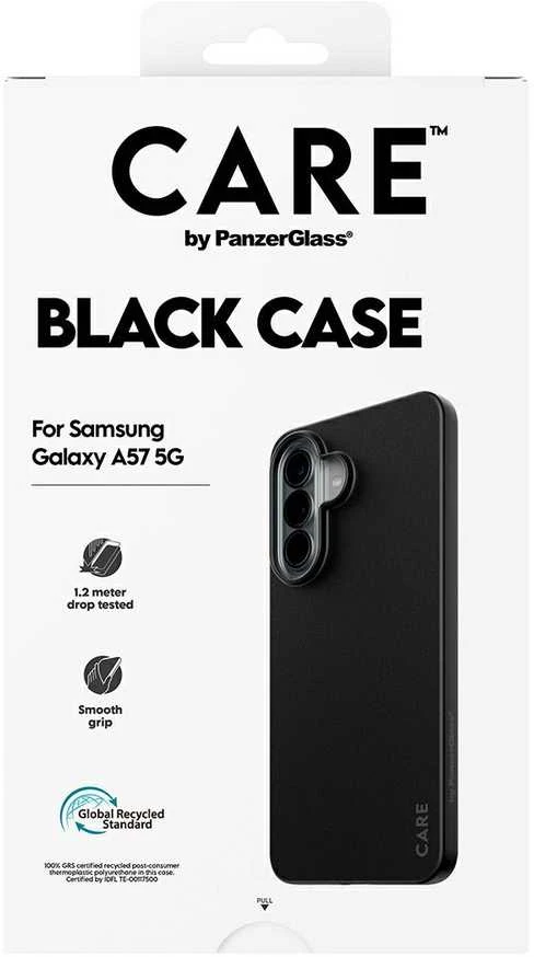 Panzer Glass PanzerGlass CARE TPU dėklas, juodas, Samsung Galaxy A57