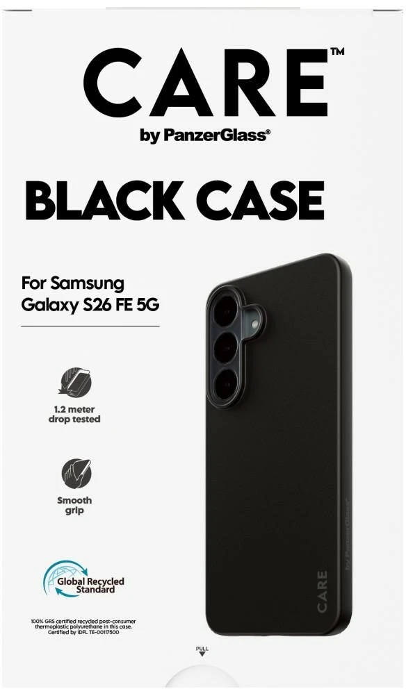 Panzer Glass Dėklas CARE by PanzerGlass TPU do Samsung Galaxy S26 FE 5G juoda