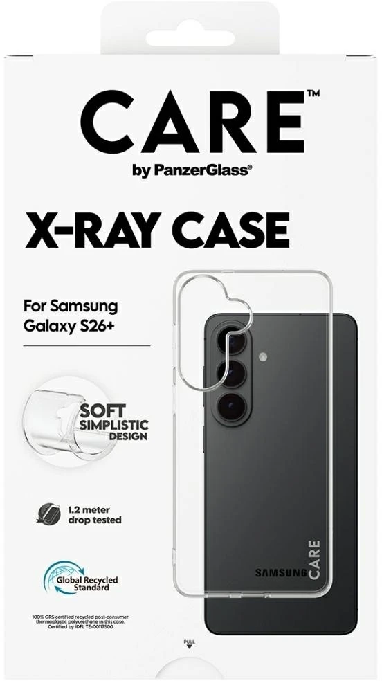 Panzer Glass Telefono dėklas permatomas Galaxy S26+ CARE by PanzerGlass