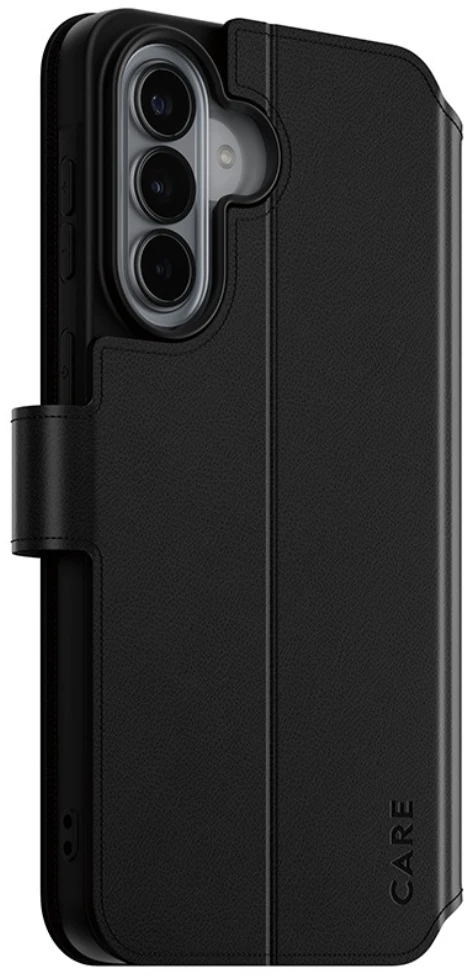 Panzer Glass Dėklas CARE by PanzerGlass Feature Wallet Kickstand do Samsung Galaxy A57 5G juoda