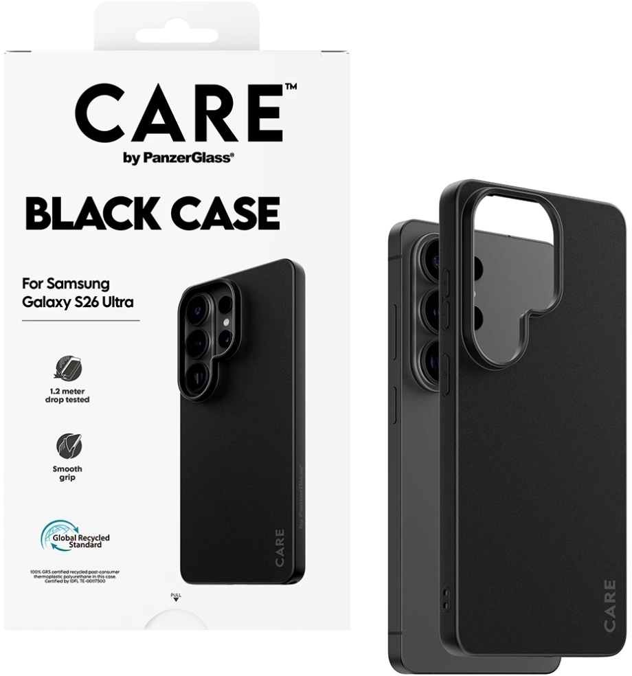 Panzer Glass Dėklas CARE by PanzerGlass TPU do Samsung Galaxy S26 Ultra juoda
