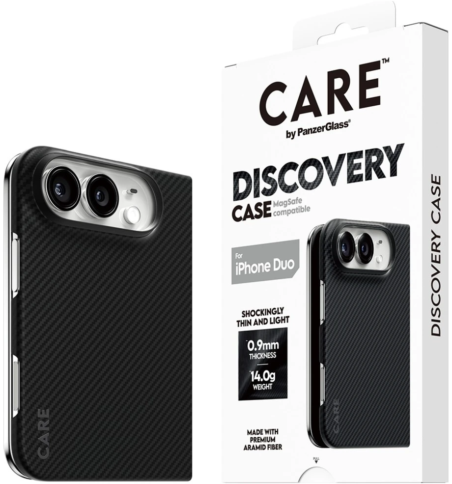 Panzer Glass PanzerGlass Discovery Case | Back cover | Apple | iPhone 2026 Fold | Recycled plastikas | Juodas