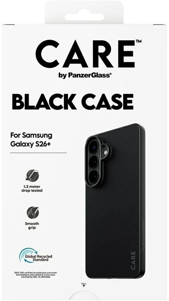 Panzer Glass Dėklas CARE by PanzerGlass TPU do Samsung Galaxy S26+ juoda