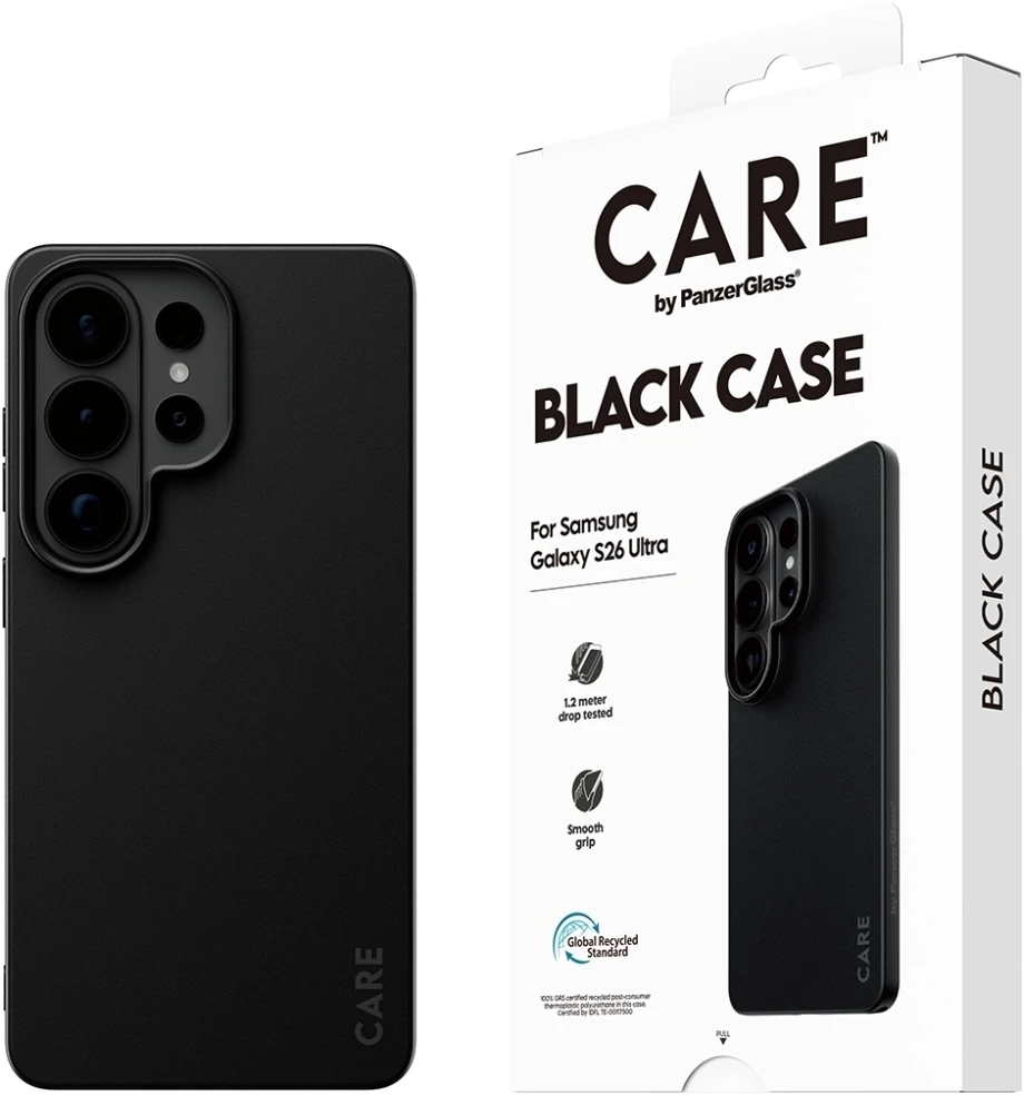Panzer Glass Dėklas CARE by PanzerGlass TPU do Samsung Galaxy S26 Ultra juoda