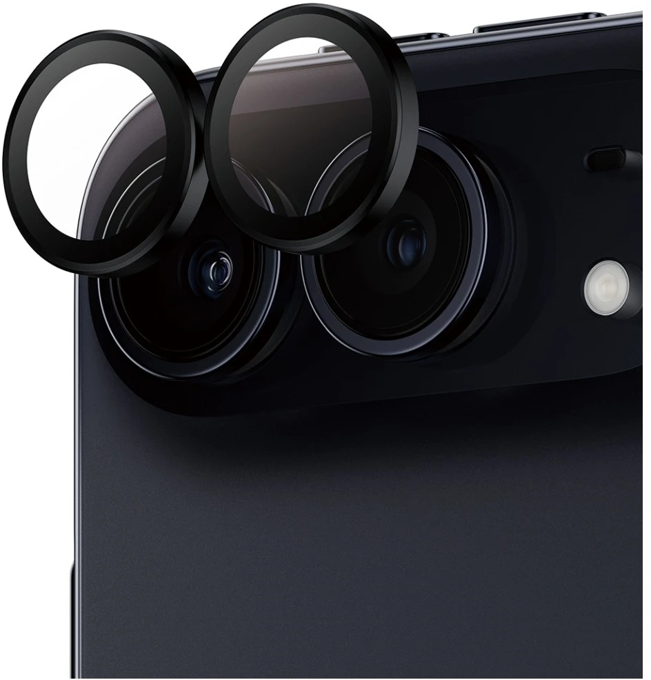 Panzer Glass Grūdintas stiklas na objektyvas PanzerGlass Hoops Lens Protector do iPhone Duo juoda