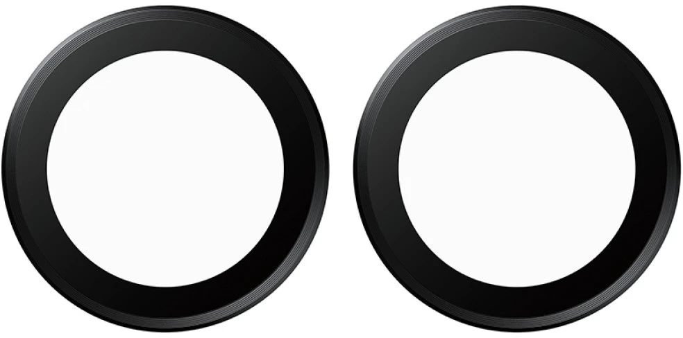 Panzer Glass Grūdintas stiklas na objektyvas PanzerGlass Hoops Lens Protector do iPhone Duo juoda