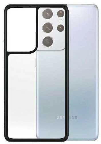 Panzer Glass PanzerGlass skaidrus dėklas Samsung, Galaxy S21 Ultra, Juodas