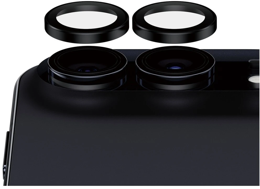 Panzer Glass Keraminis stiklas fotoobjektyvui PanzerGlass Hoops Ceramic Camera Lens Protector iPhone Duo