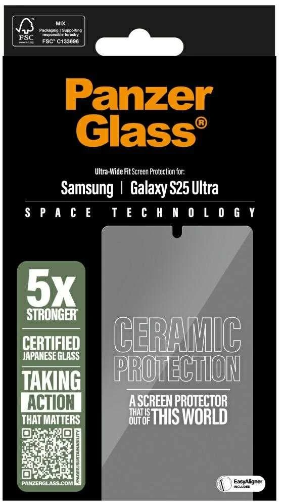 Panzer Glass PanzerGlass Ultra-Wide Fit Ceramic Glass for Samsung Galaxy S25 Ultra