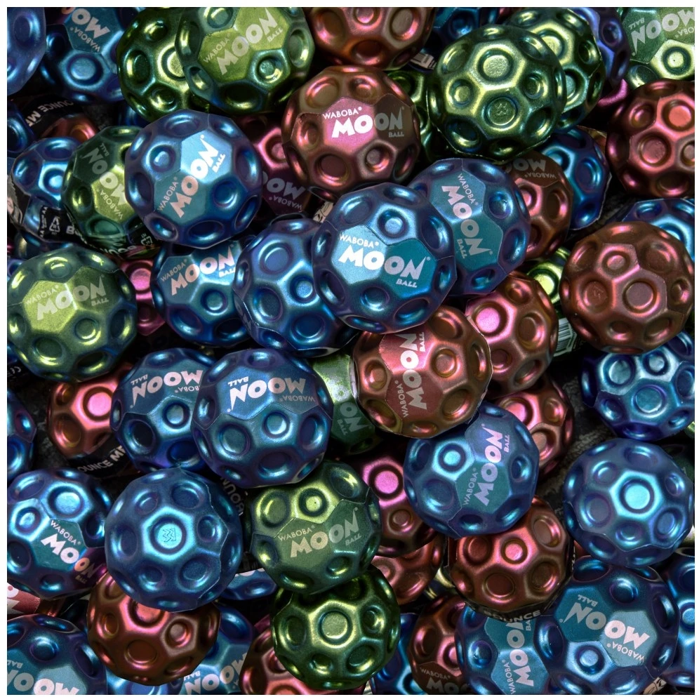 Waboba Metallic Moon Bouncing Ball (Product available in several colors – colors shipped at random)