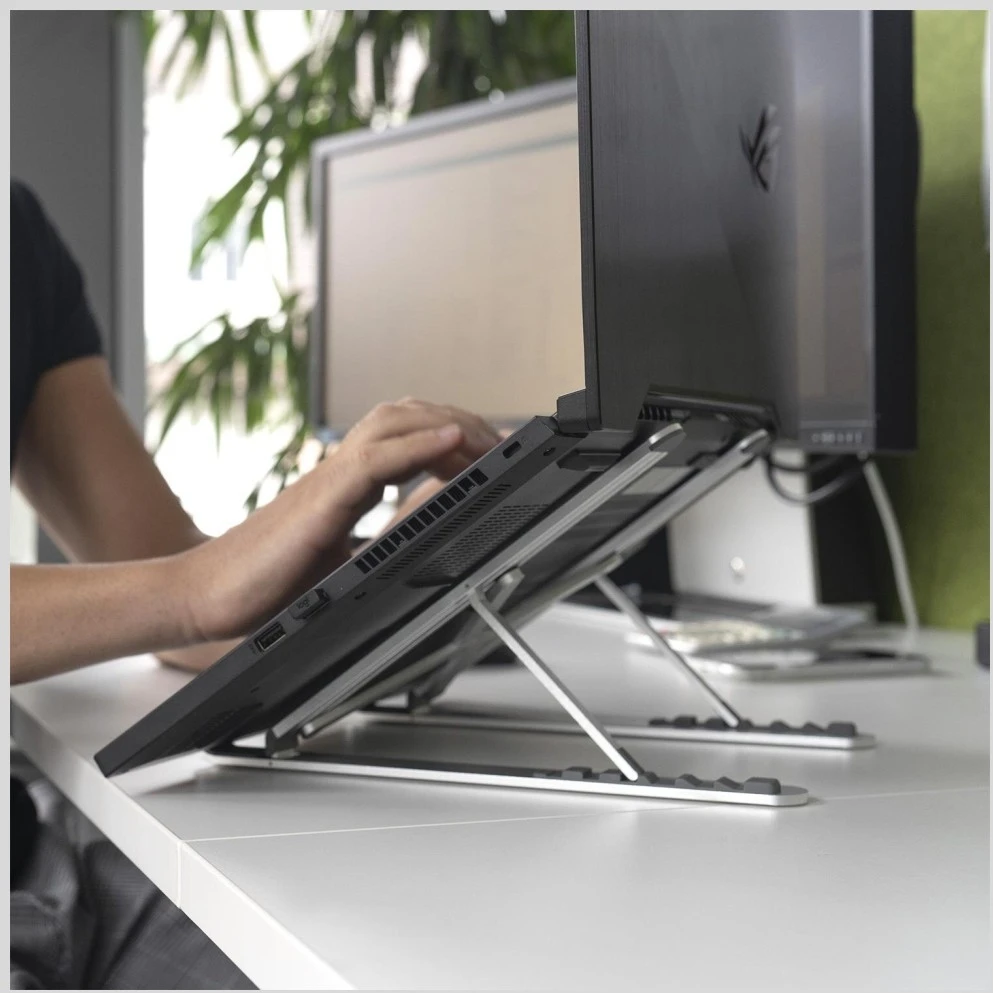 Podstawka pod laptopa 4smarts ErgoFix H18 sidabrinė