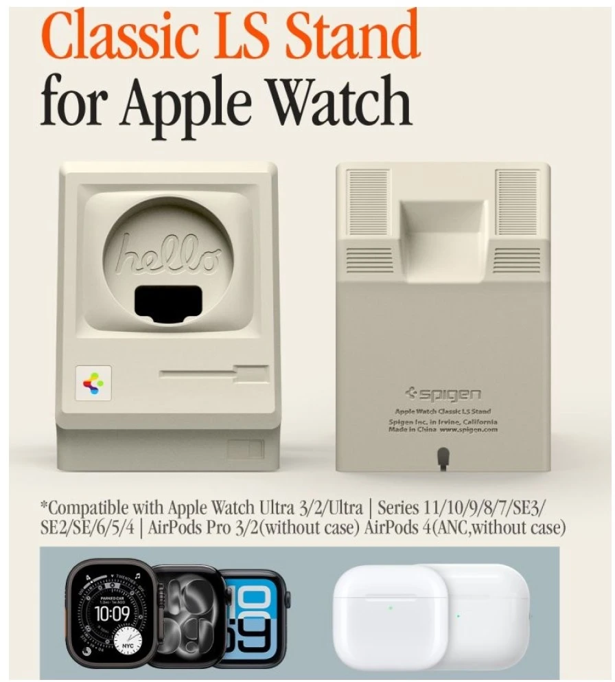 Spigen Classic LS laikiklis Apple Watch – akmens spalvos