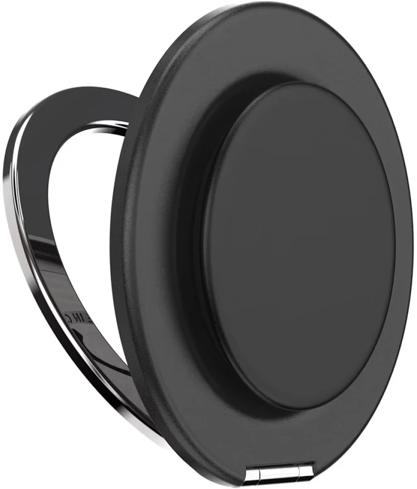 „PopSockets Kick-Out Grip MagSafe“ telefono laikiklis ir stovas, juodas