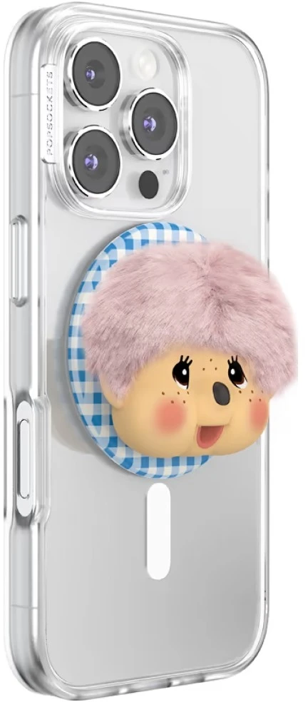 „PopSockets PopGrip MagSafe Monchhichi“ telefono laikiklis ir stovas
