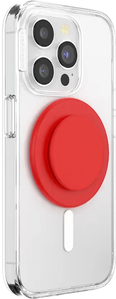 PopSockets PopOut Basic Rosso Grip MagSafe laikiklis ir stovas telefonui raudona