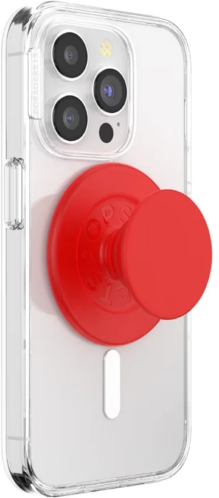 PopSockets PopOut Basic Rosso Grip MagSafe laikiklis ir stovas telefonui raudona
