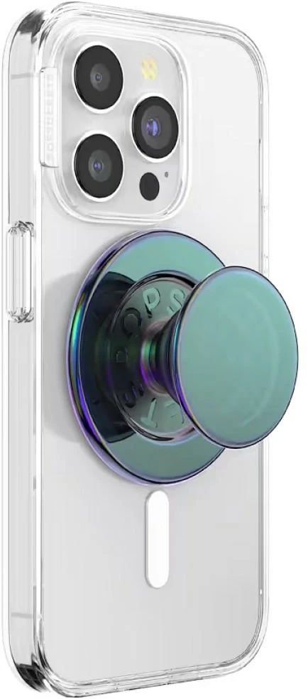 PopSockets Round Nightshade Opalescent MagSafe phone grip and stand