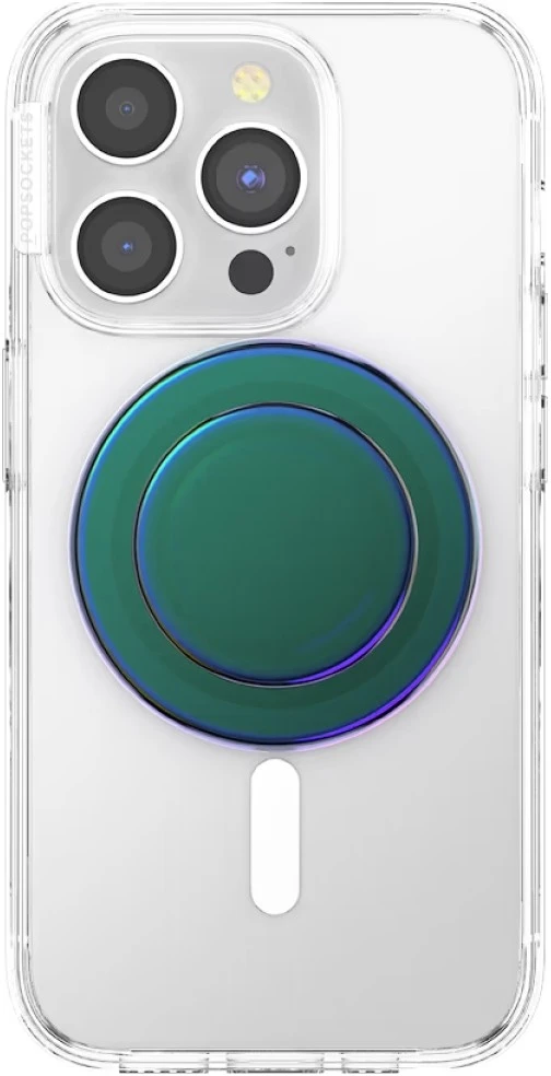 PopSockets Round Nightshade Opalescent MagSafe phone grip and stand