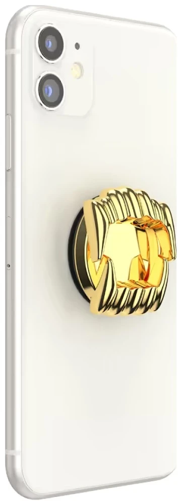 „PopSockets Say Cheese“ lipnus telefono laikiklis ir stovas auksinė