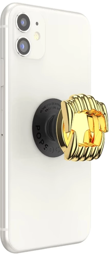 „PopSockets Say Cheese“ lipnus telefono laikiklis ir stovas auksinė