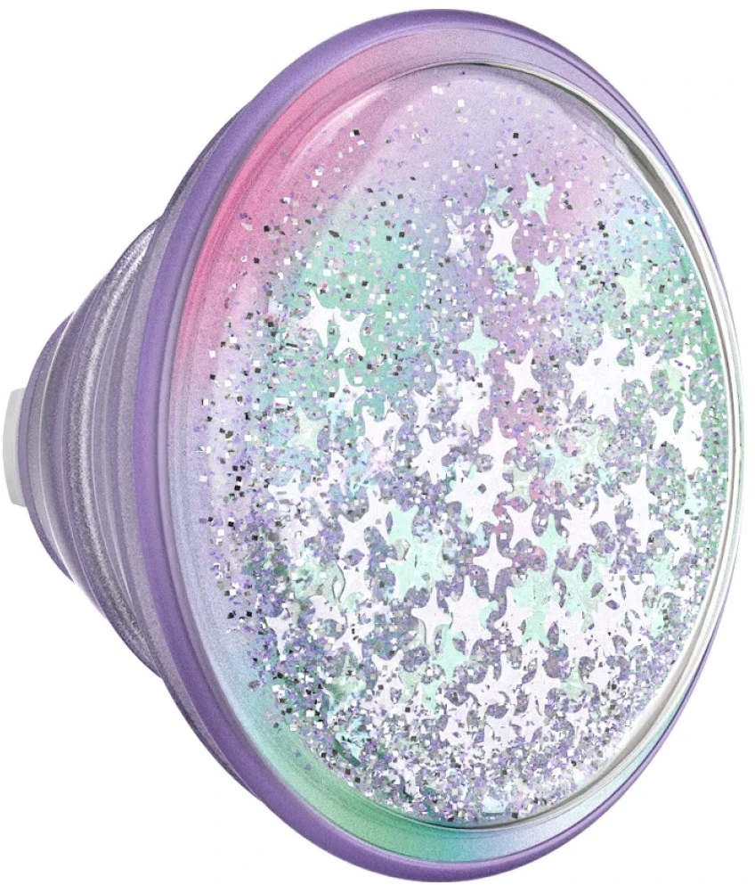 Popsockets Tidepool Squishy Unicorn Magic MagSafe uchwyt i podstawka do telefonu šviesiai violetinė