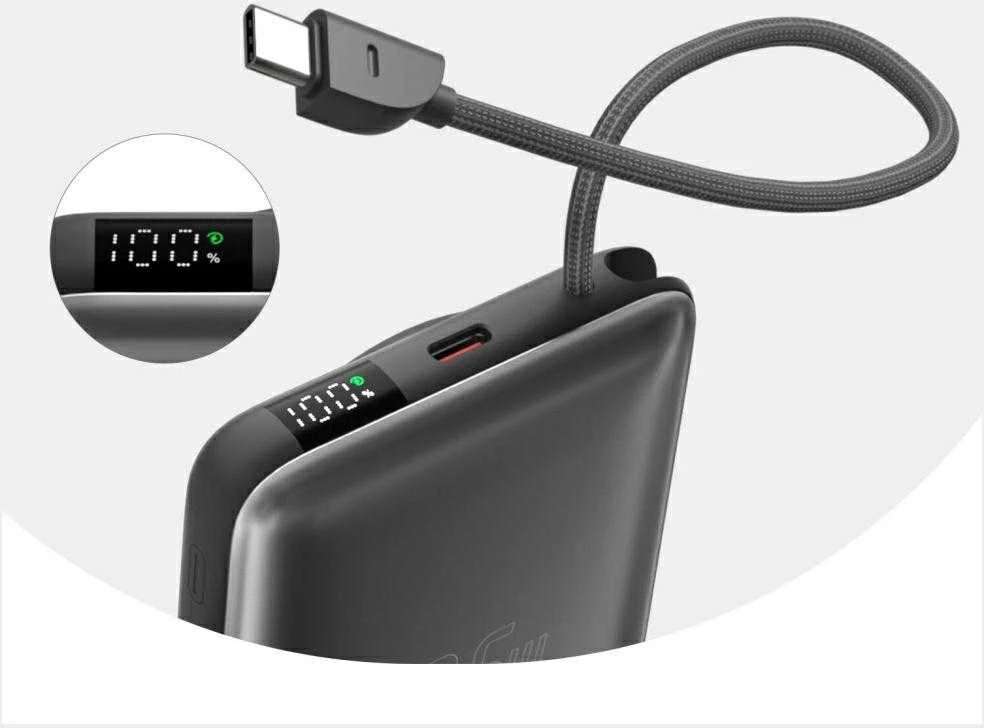 Carruzzo 4smarts Enterprise Pocket 10000 mAh Belaidis įkrovimas Pilka