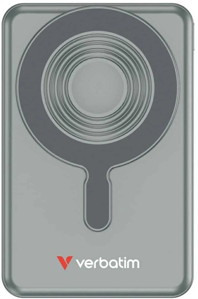 Powerbank Verbatim Charge n Go 10000mAh with stand Magnetic Wireless TFT display 2xUSB-C cable pilkas