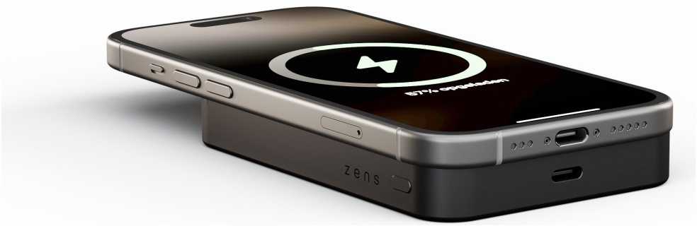 ZENS POWERBANK PRO 1 SLIM 10.000 MAH Juodas