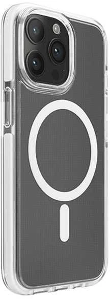 Puro Lite Mag Pro MagSafe Silikoninis Apple iPhone 15 Pro Max – dėklas telefonui skaidrus