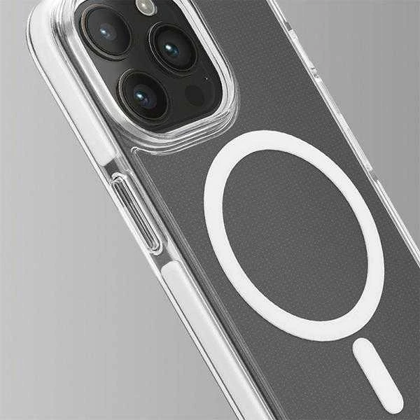Puro Lite Mag Pro MagSafe Silikoninis Apple iPhone 15 Pro Max – dėklas telefonui skaidrus
